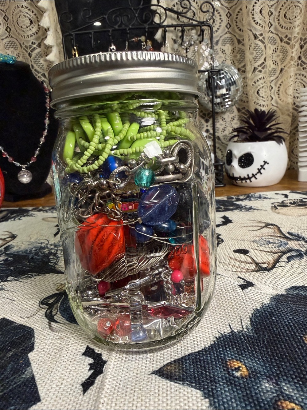 Mystery jewelry jar
